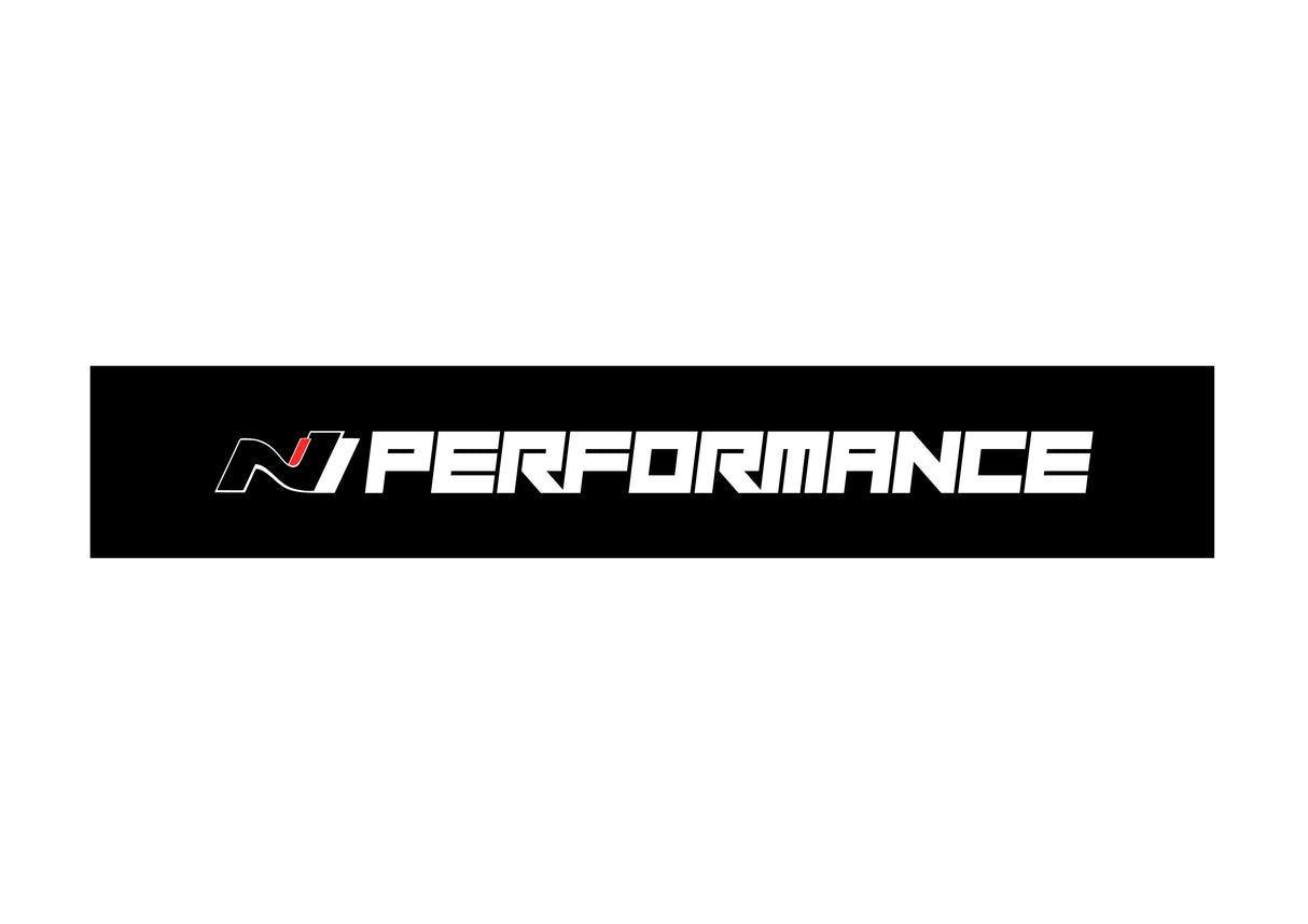 Hyundai N Performance Scheibenbanner Universal 135cm