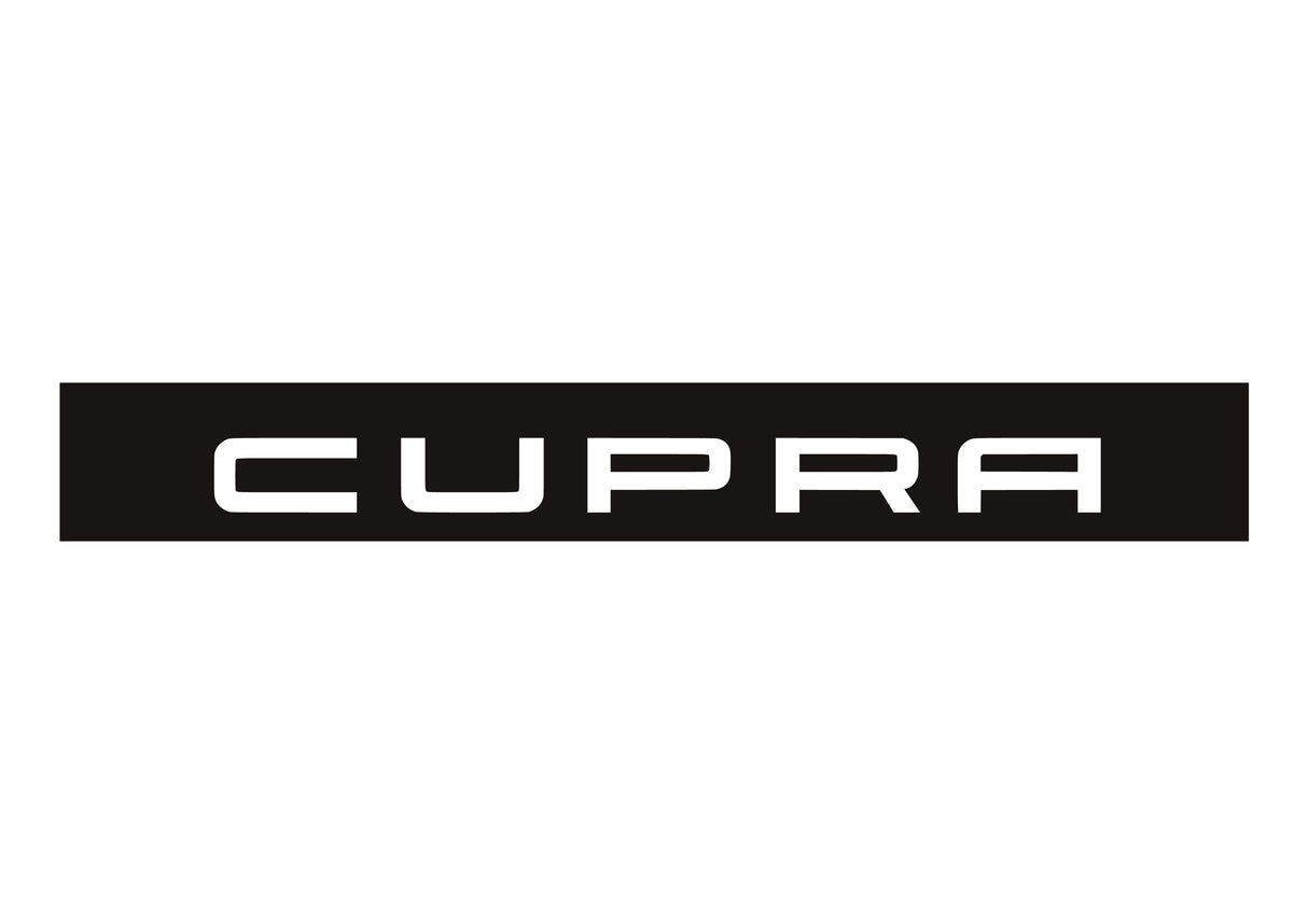 Cupra Scheibenbanner universal 135cm