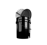 WASCHEIMER MAGIC BUCKET MIT SIEB, DECKEL UND SCHWARZ | 20 LITER