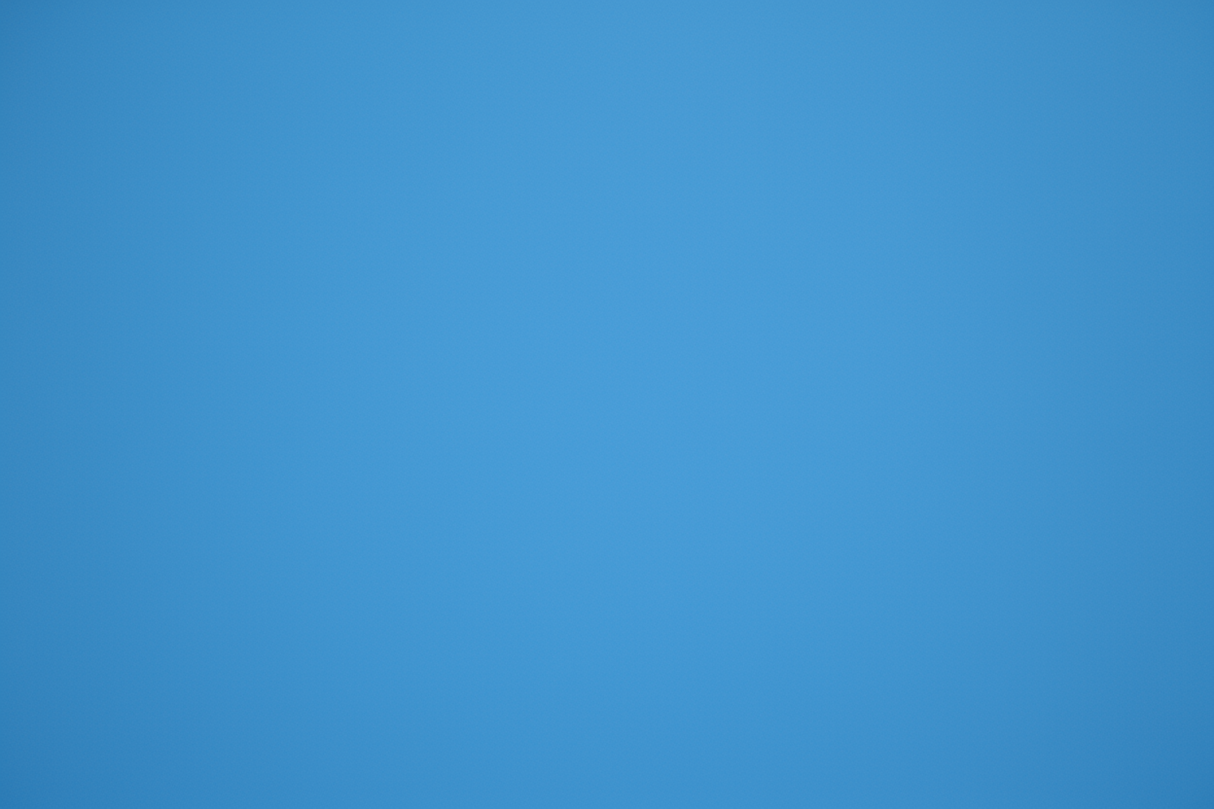 vollflächig blau bitte